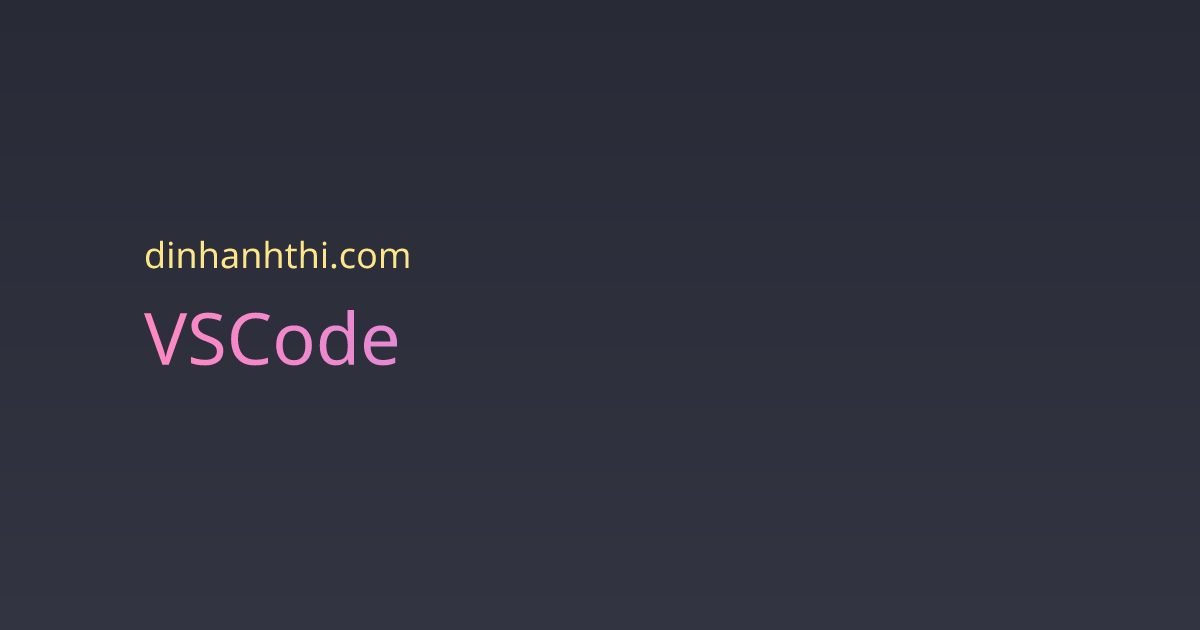 Vscode site of thi
